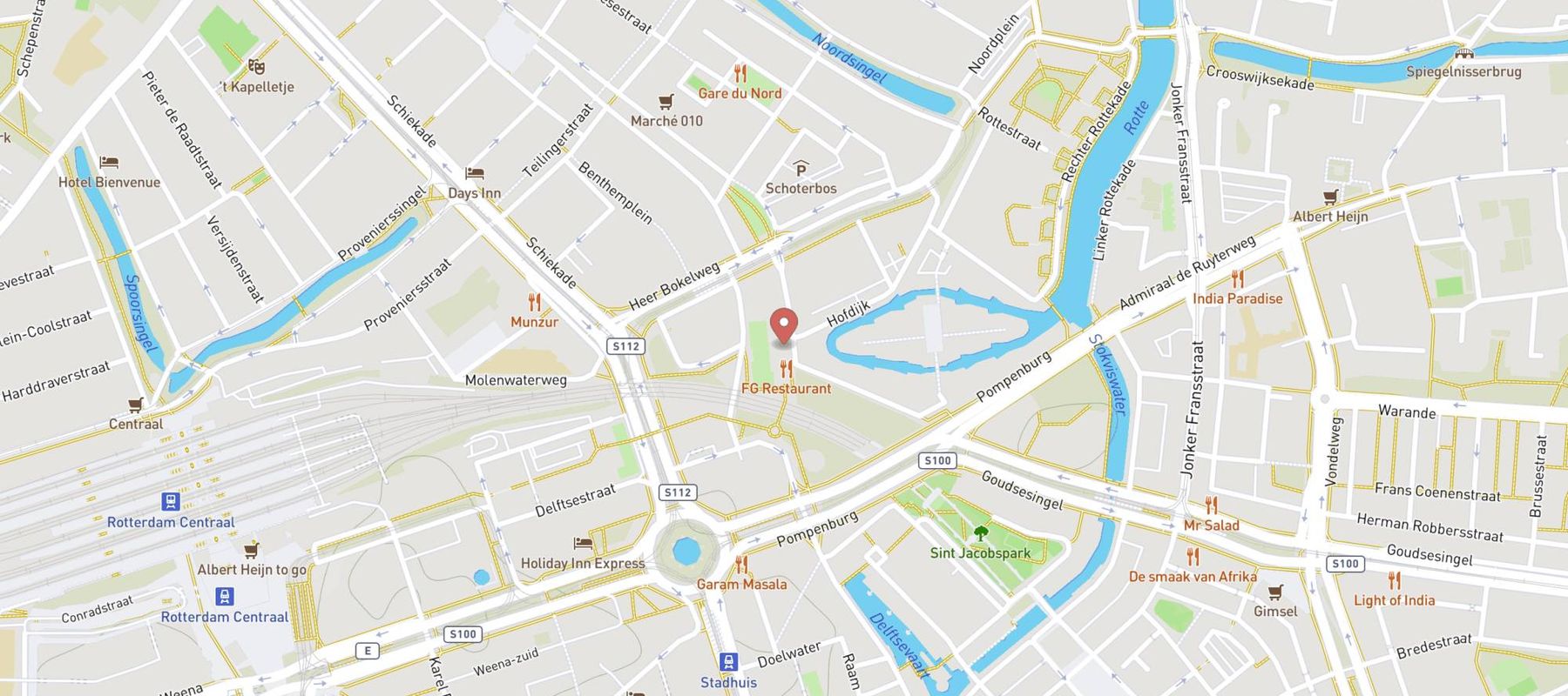 Franky's Grill | Powered by Food Labs map