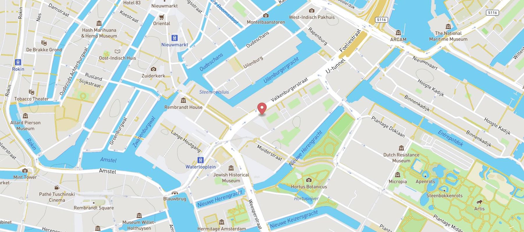 Restaurant Olijfje map