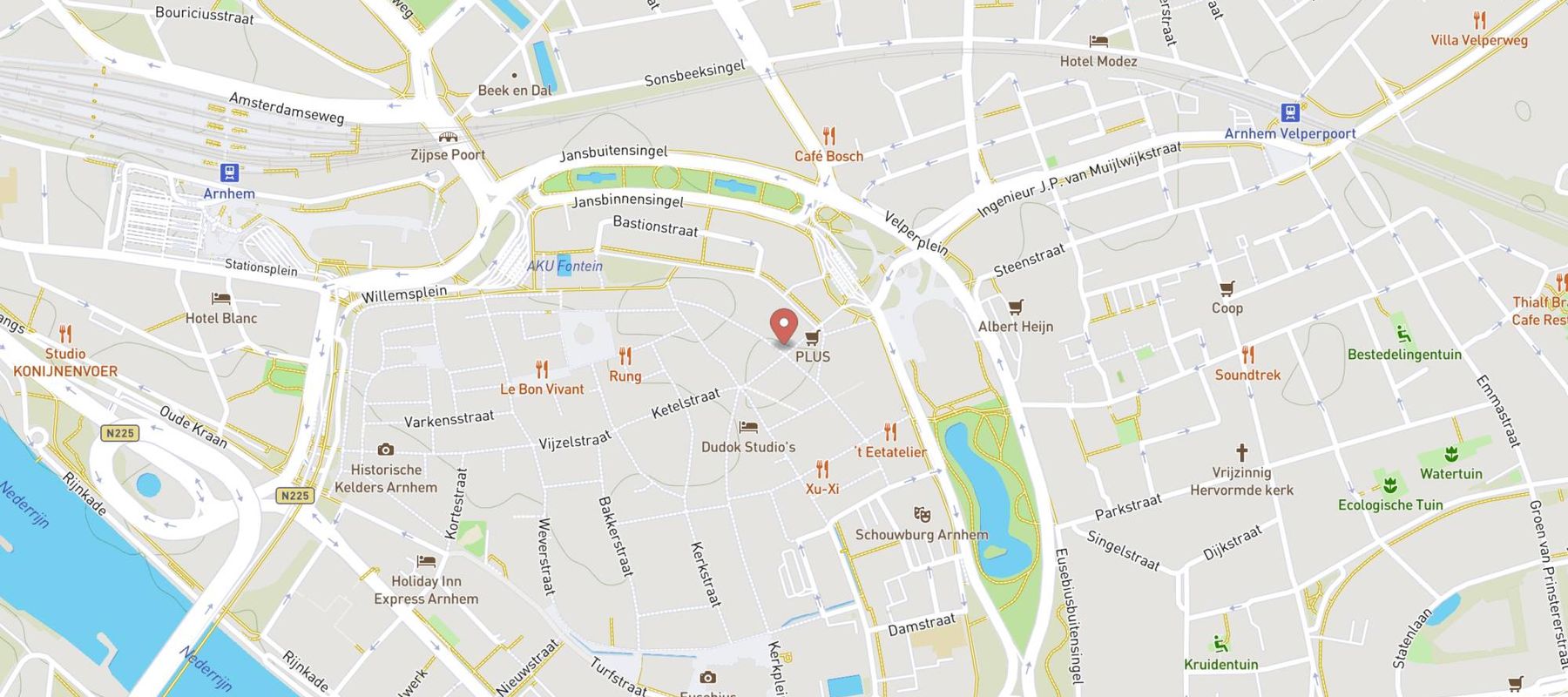 Kruidvat map