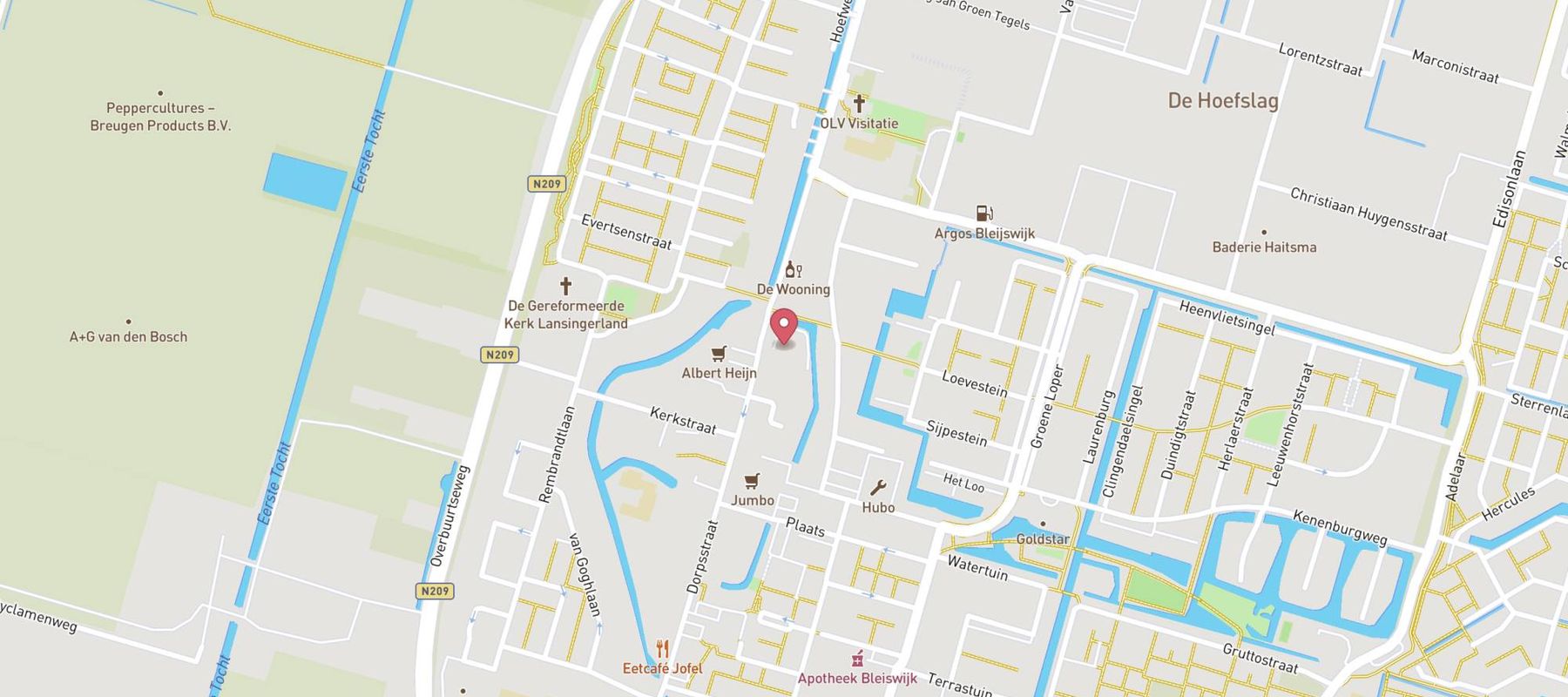 Kruidvat map