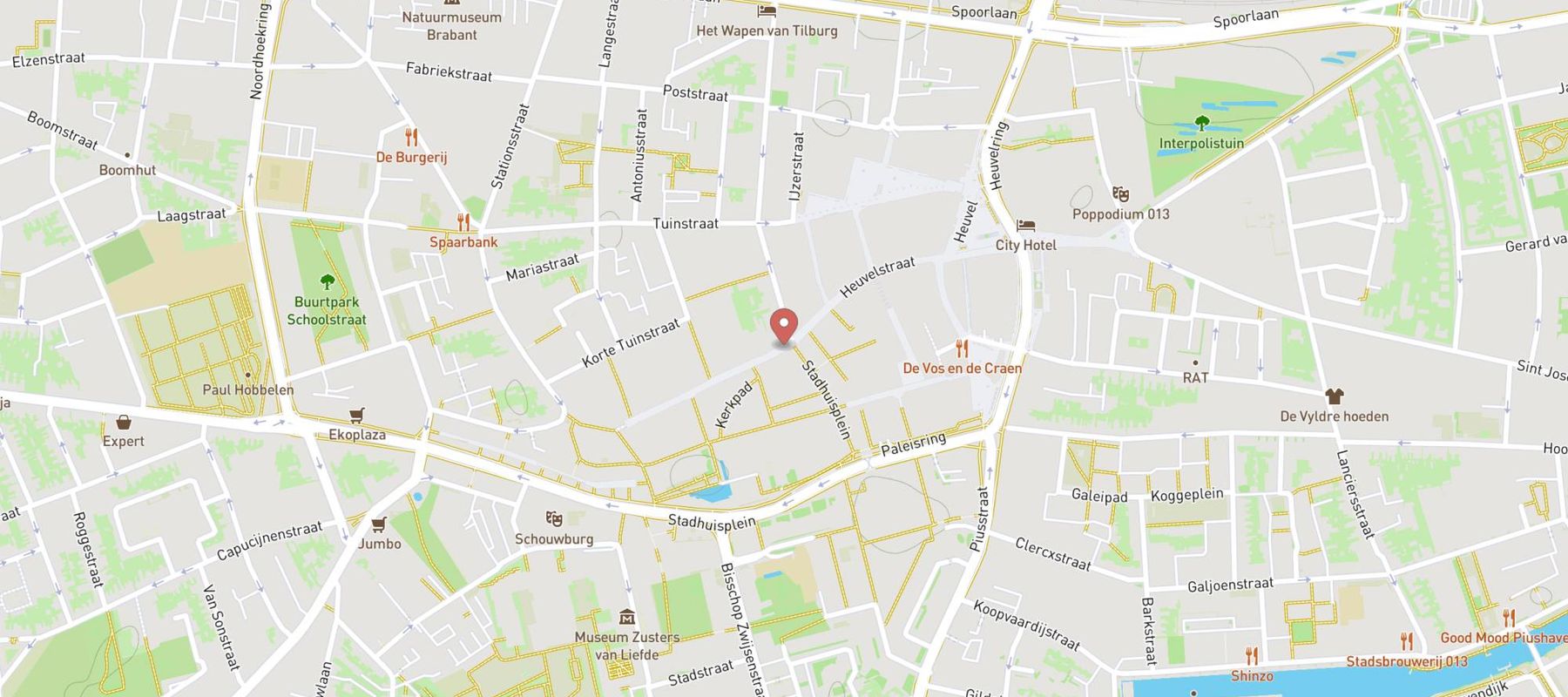 Bershka map