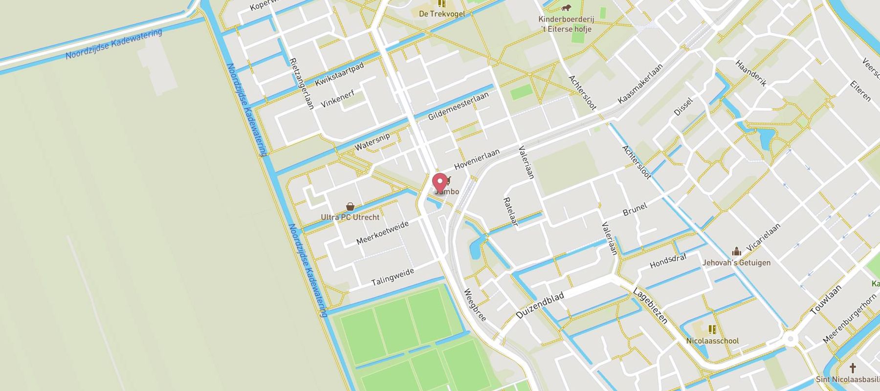 Kruidvat map