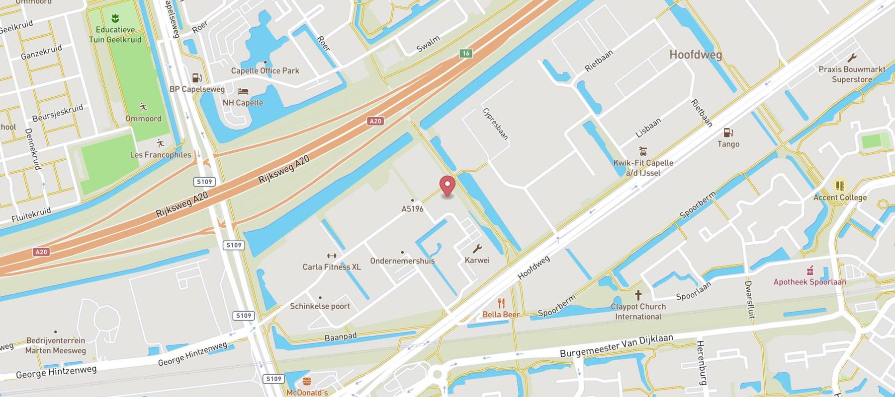 Leen Bakker map