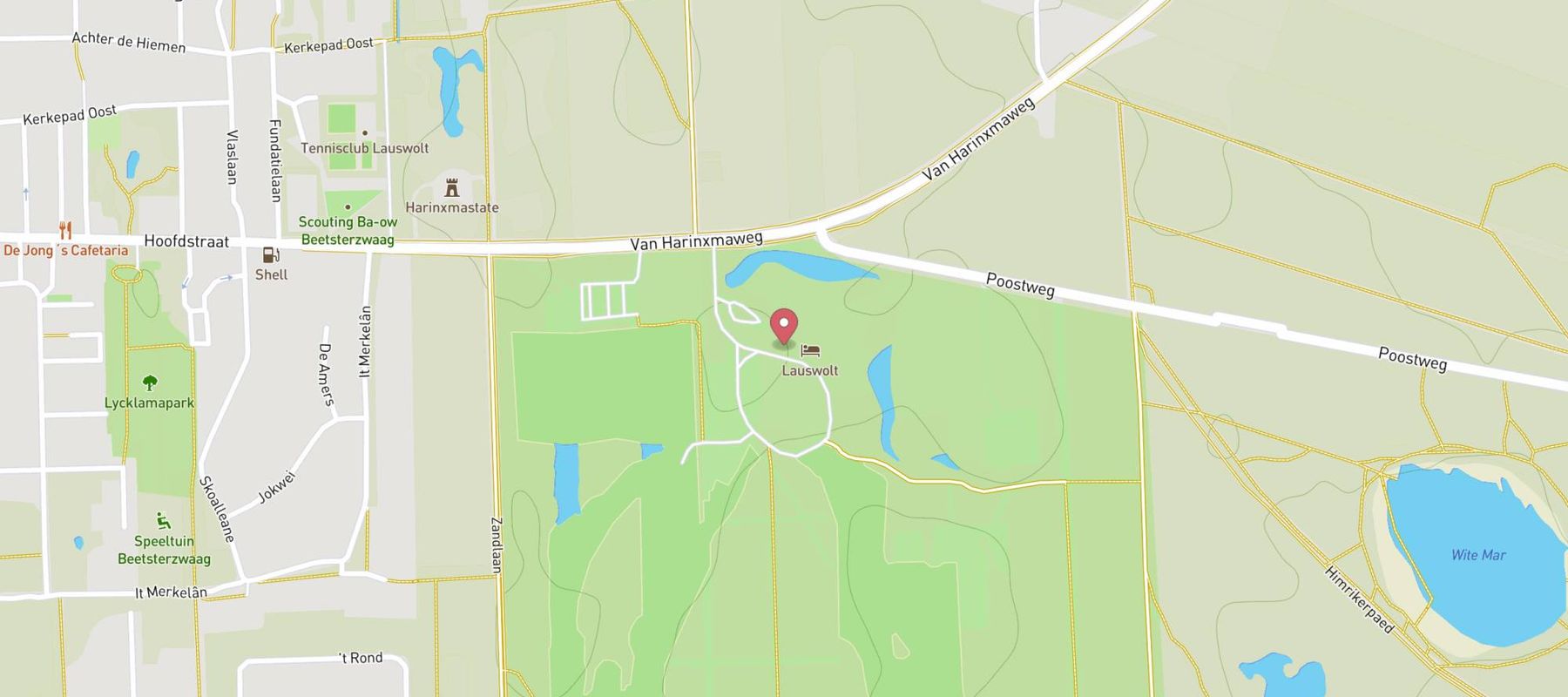 Landgoed Lauswolt map
