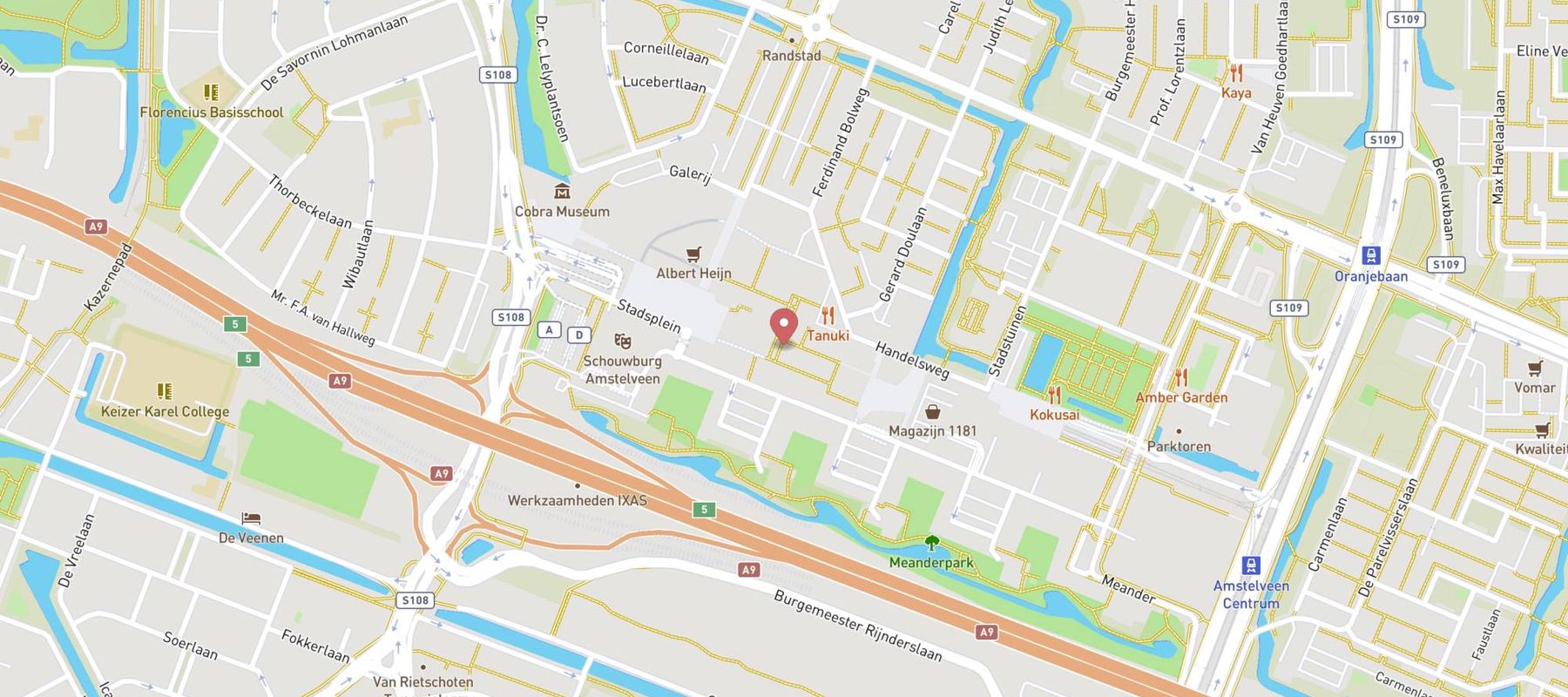 Blokker Amstelveen Binnenhof map