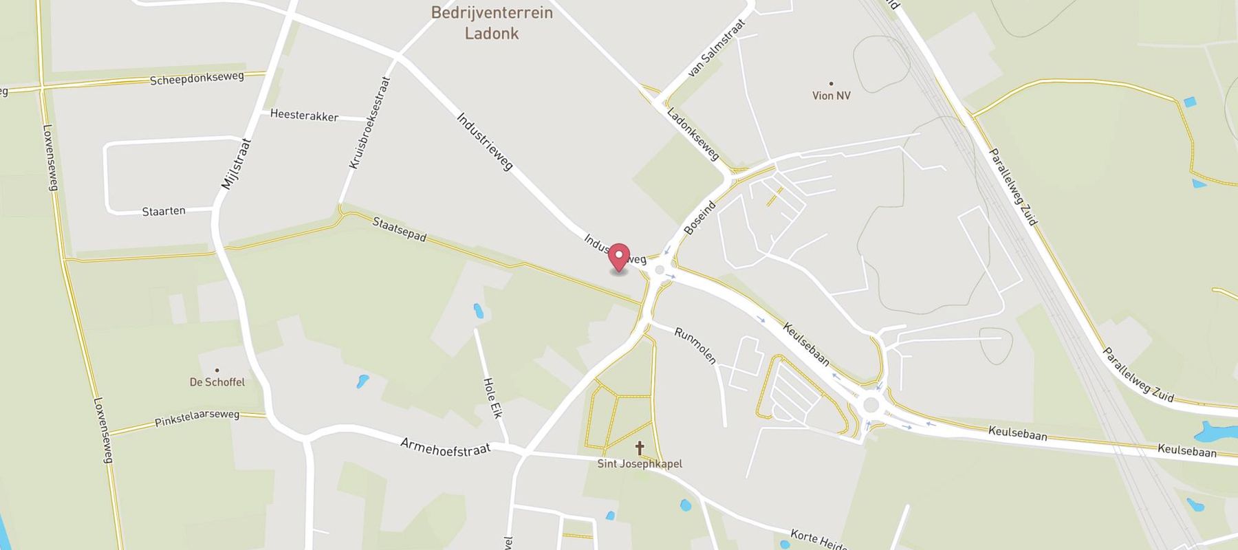 SPAR express Boxtel Ladonk map