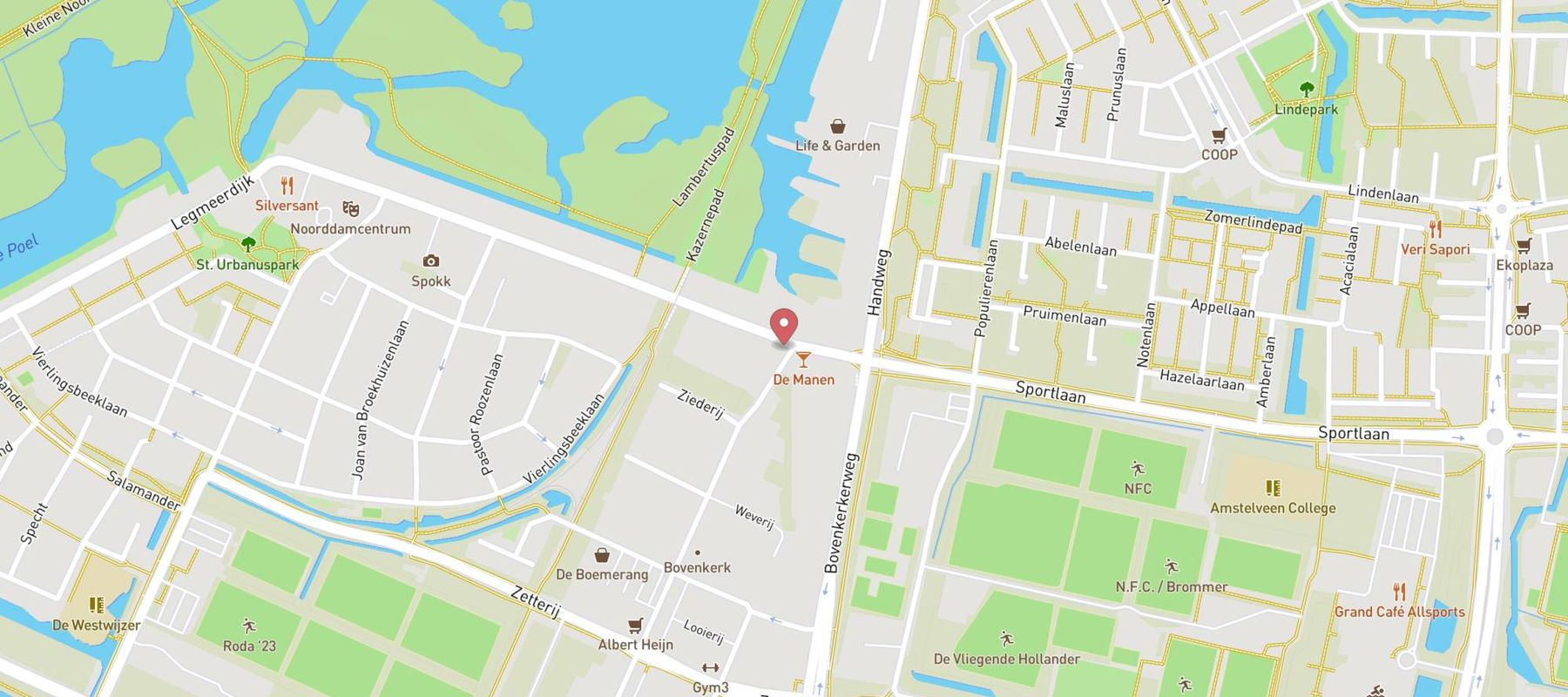 Shell tankstation Amstelveen map