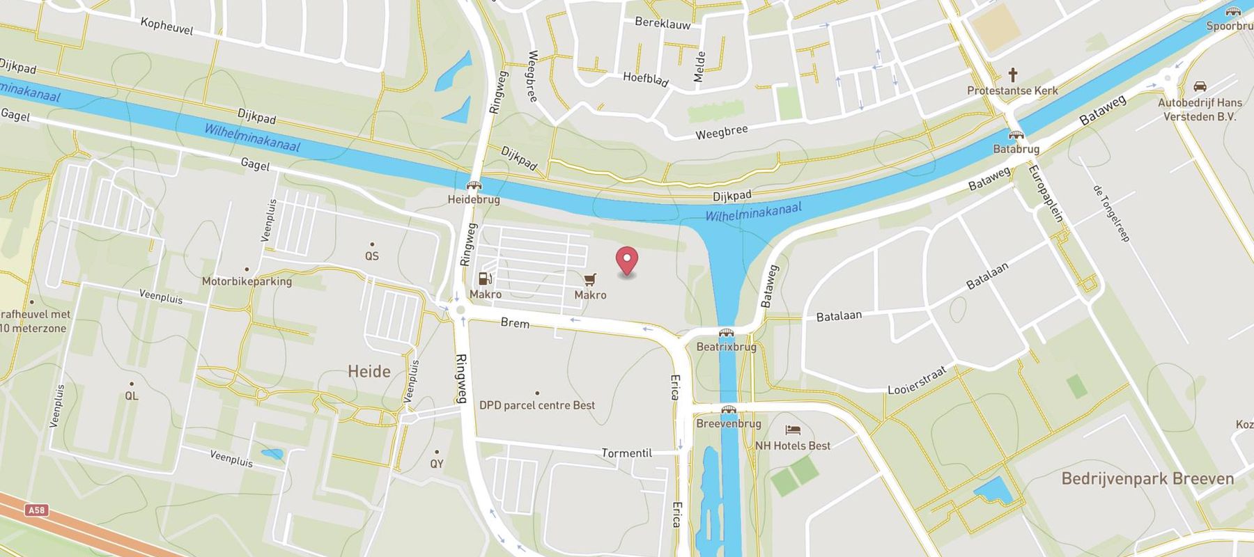 Makro Best map