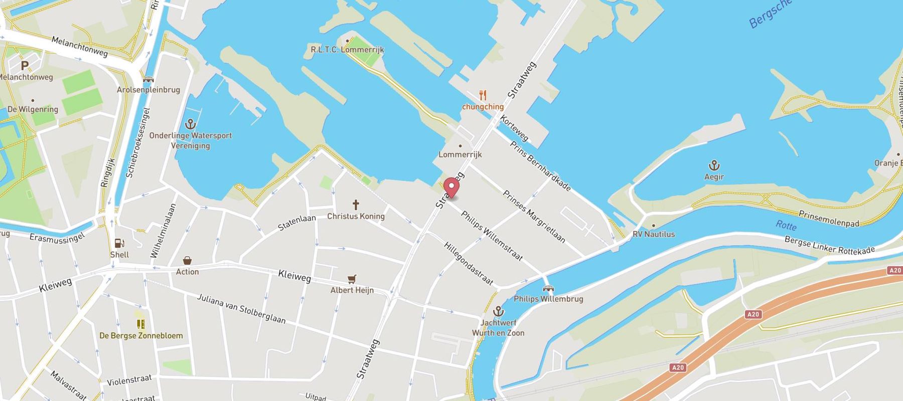 restaurant YANO map