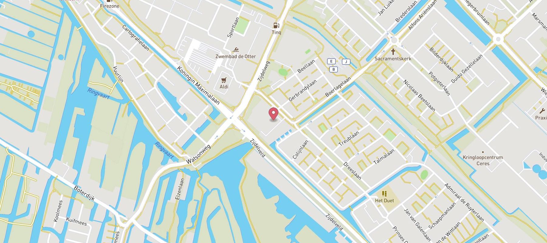 Amsterdam Hotel Uithoorn map