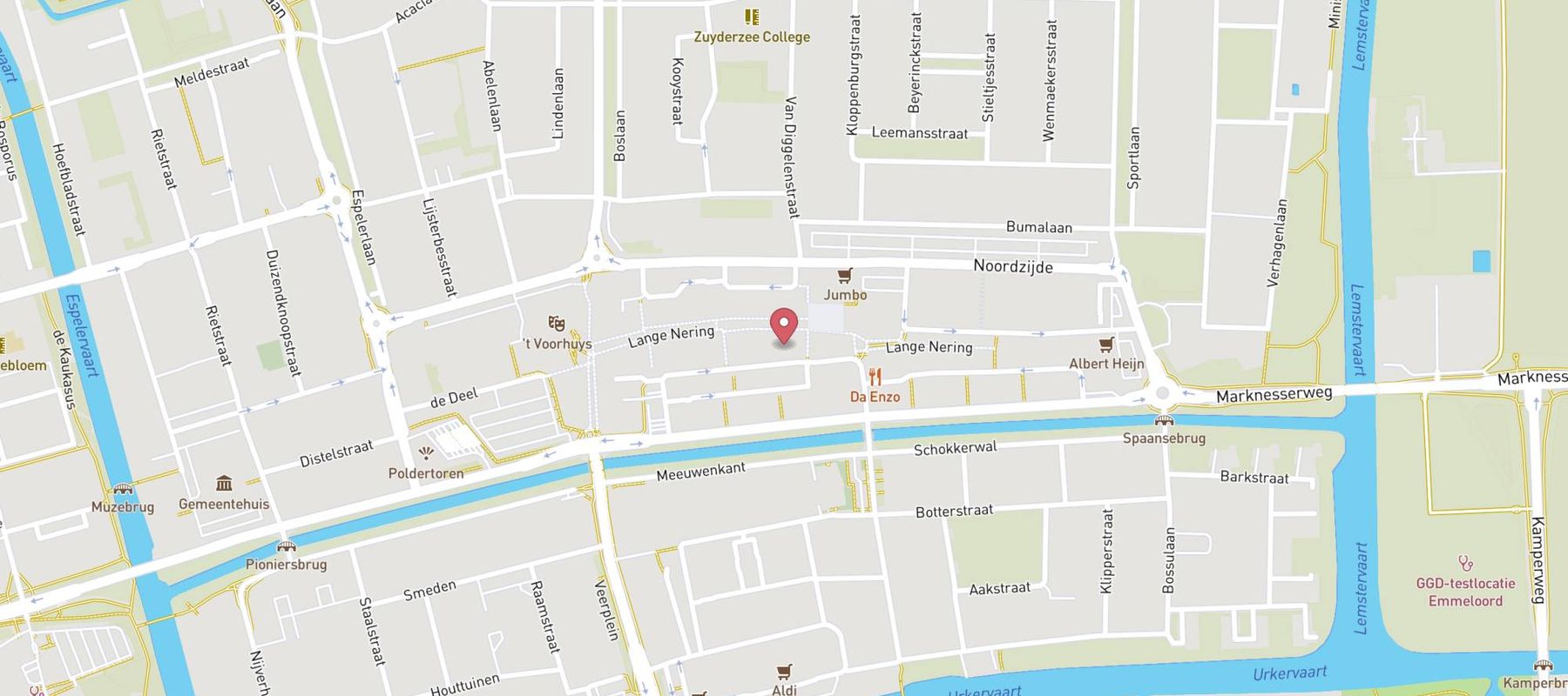 HEMA map