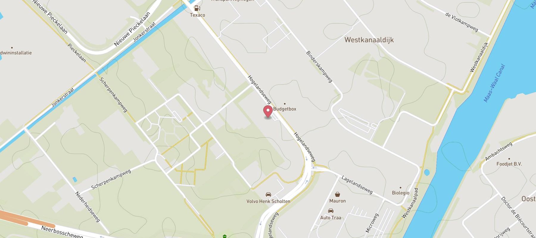 Tango Nijmegen Hogelandseweg map