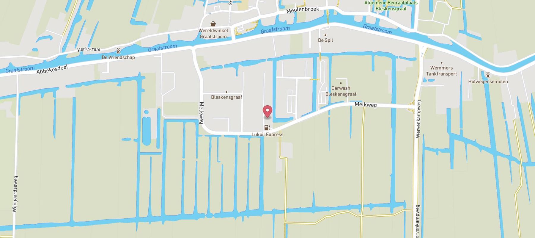 Lukoil Express Bleskensgraaf map