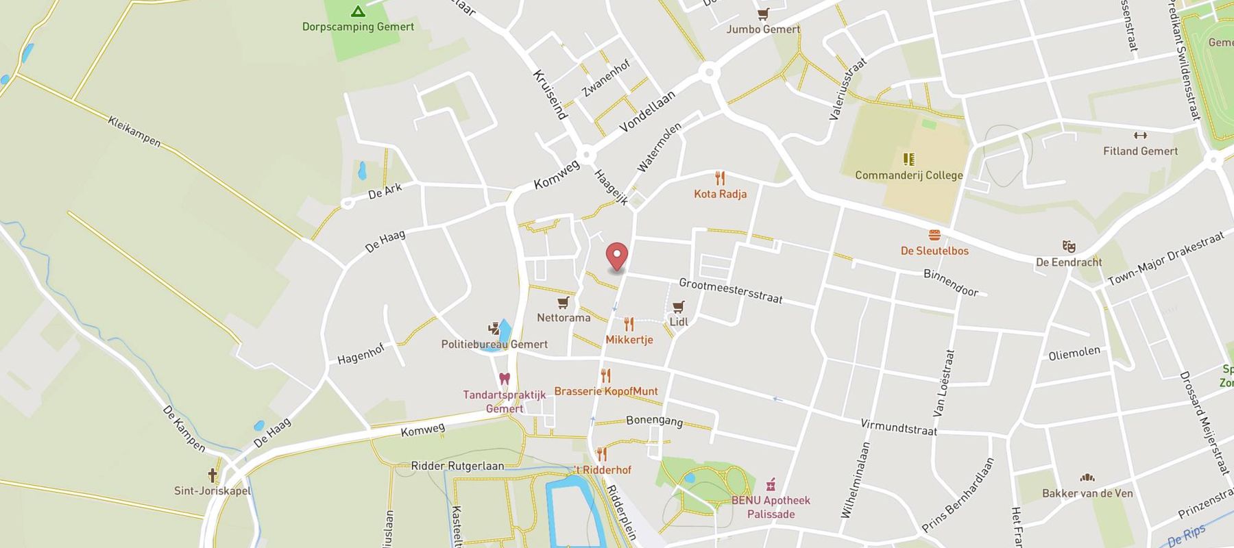Blokker map