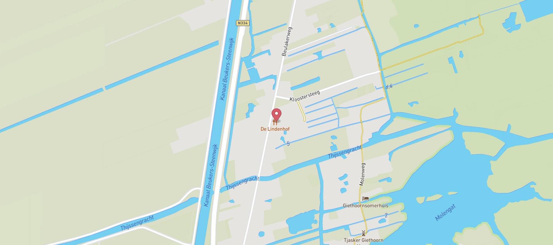 De Lindenhof map