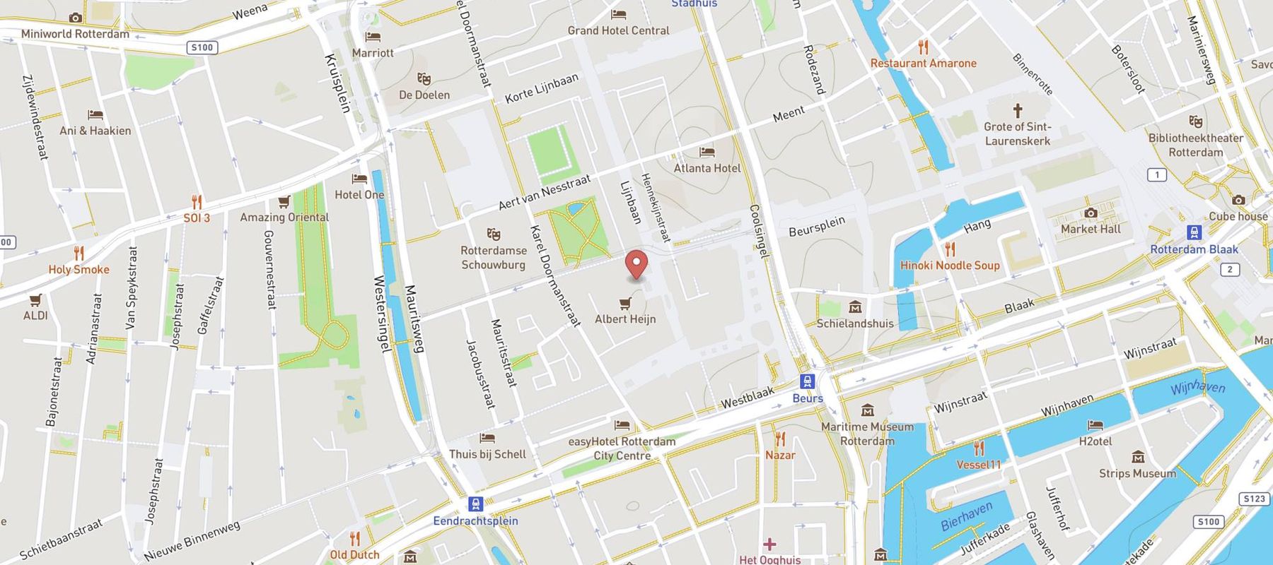 Levi's® Rotterdam map