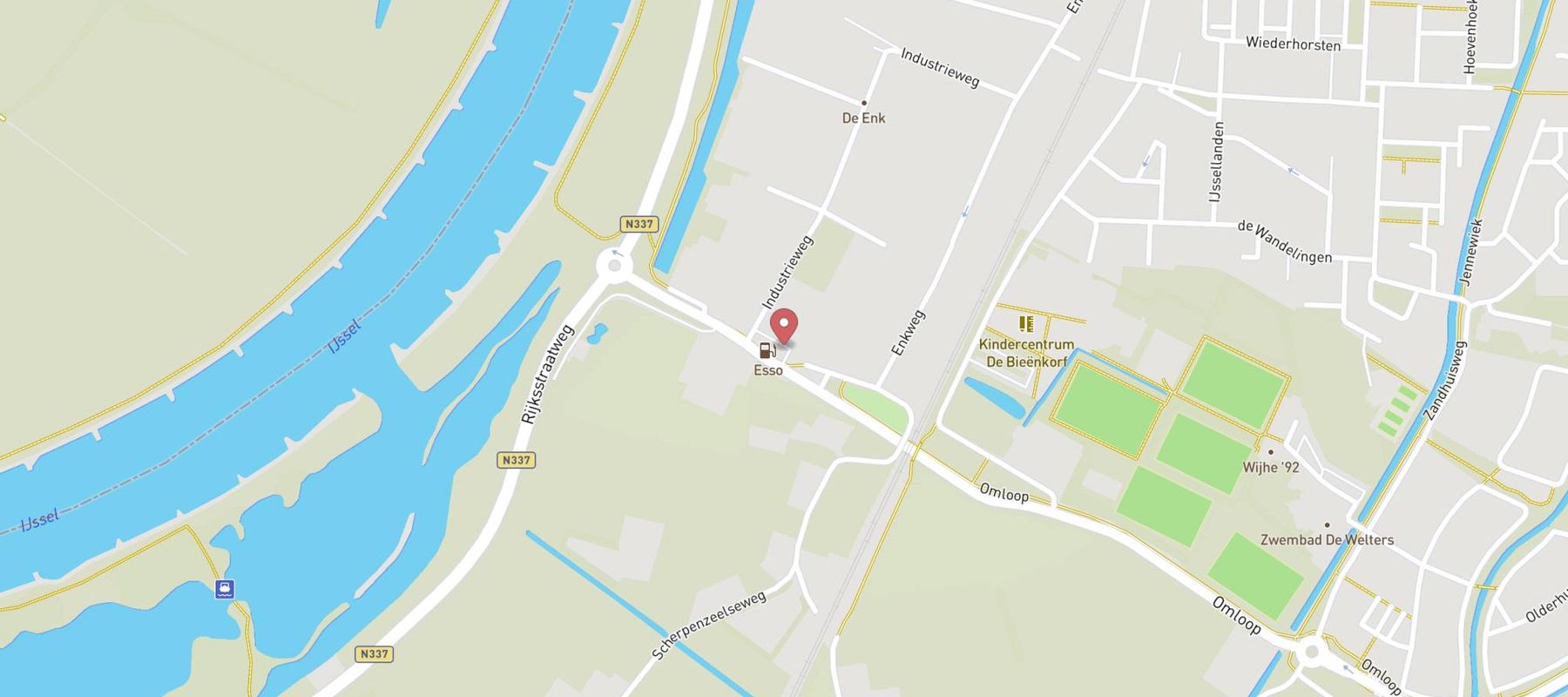 Tamoil Express Wijhe map