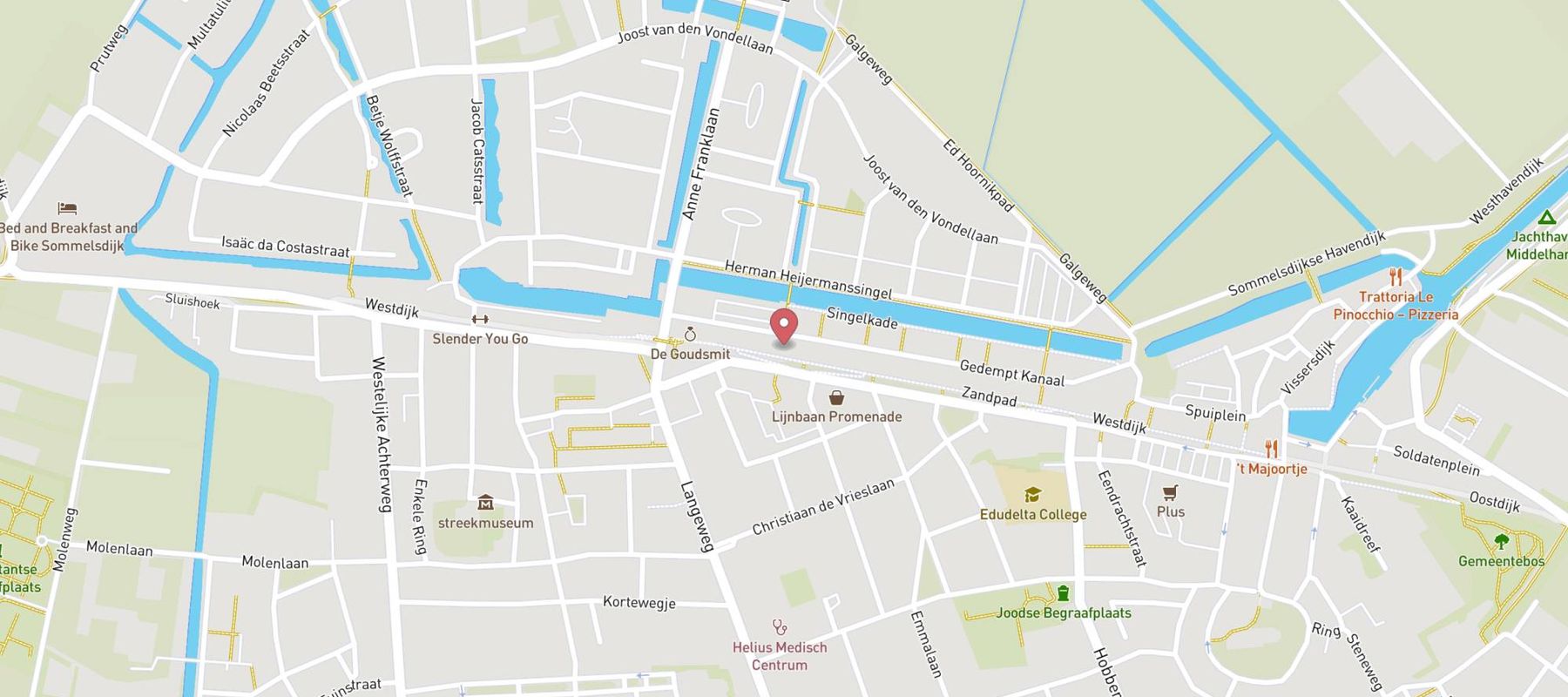 Hans Anders Opticien Middelharnis map