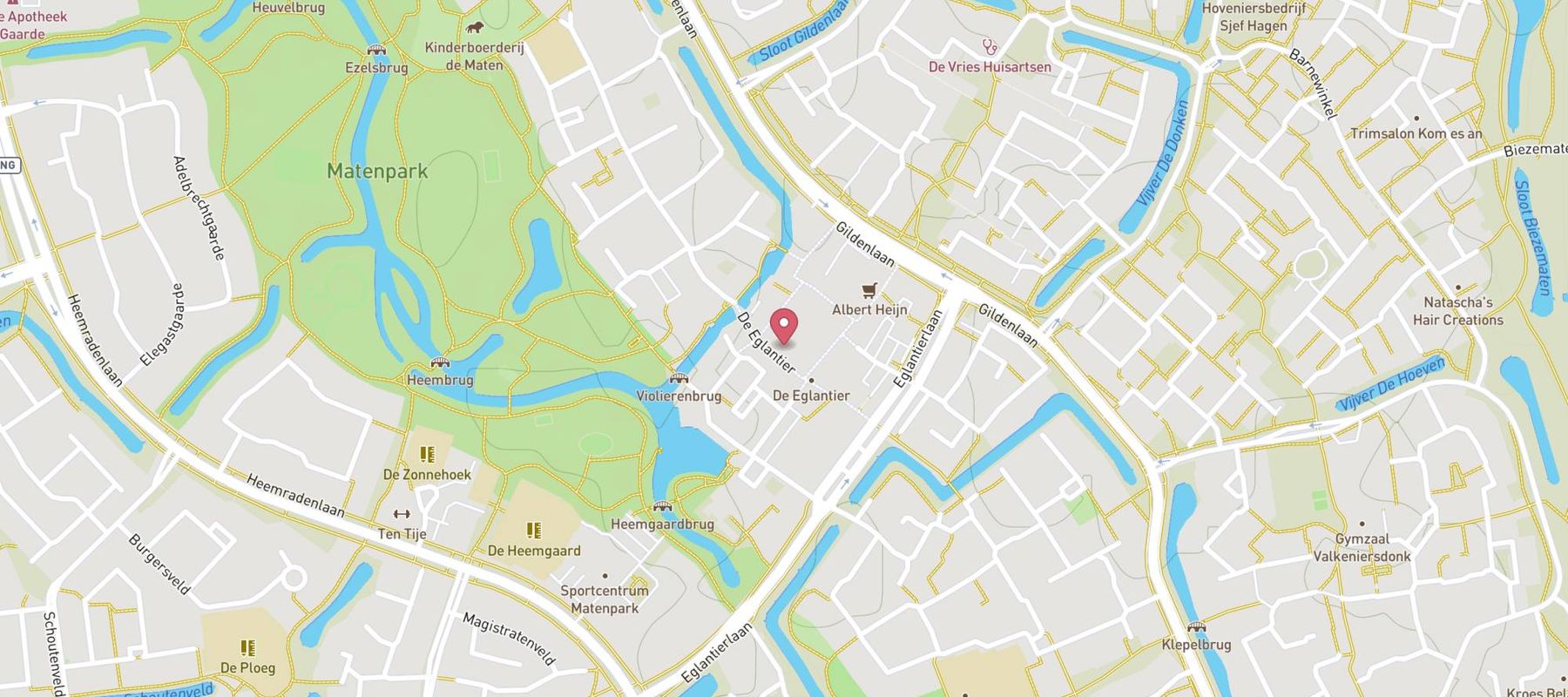 Pearle Opticiens Apeldoorn - Eglantier map