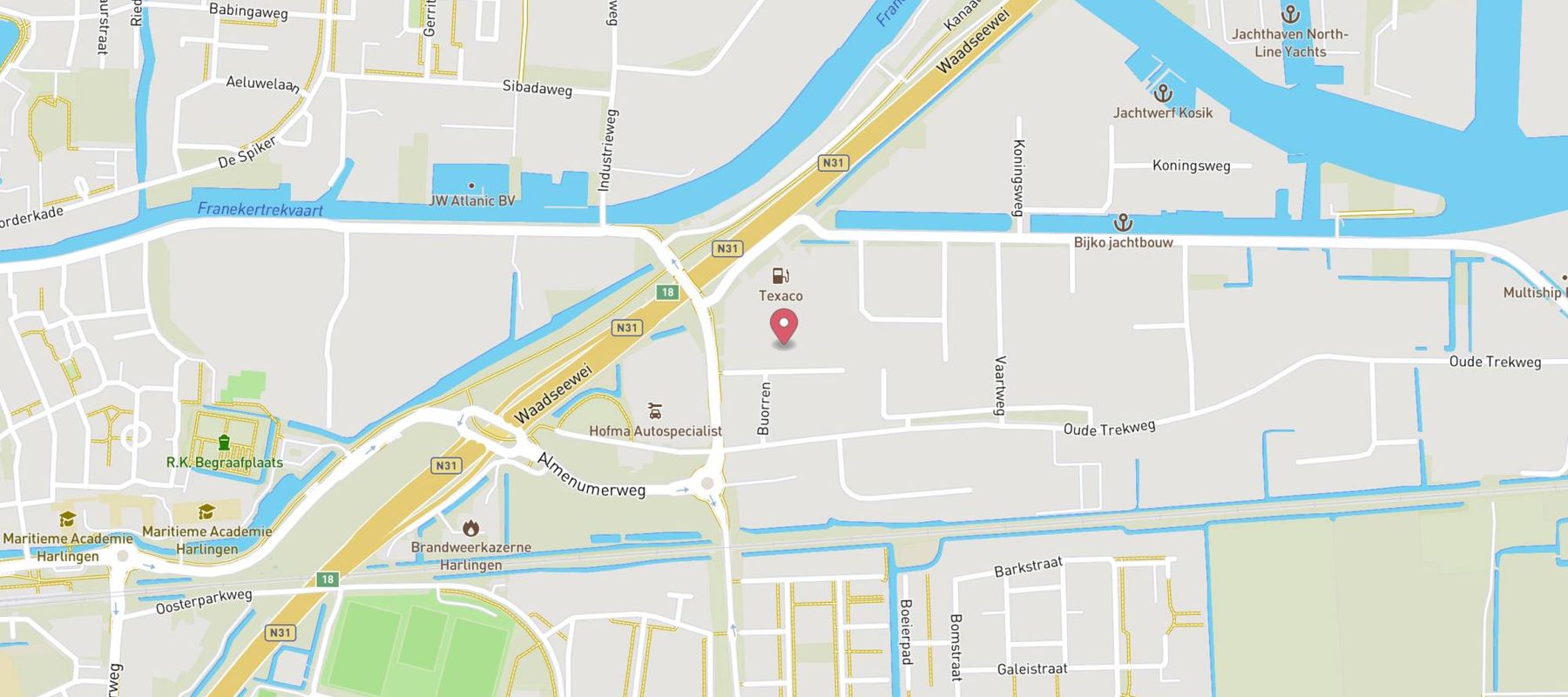 GAMMA bouwmarkt Harlingen map