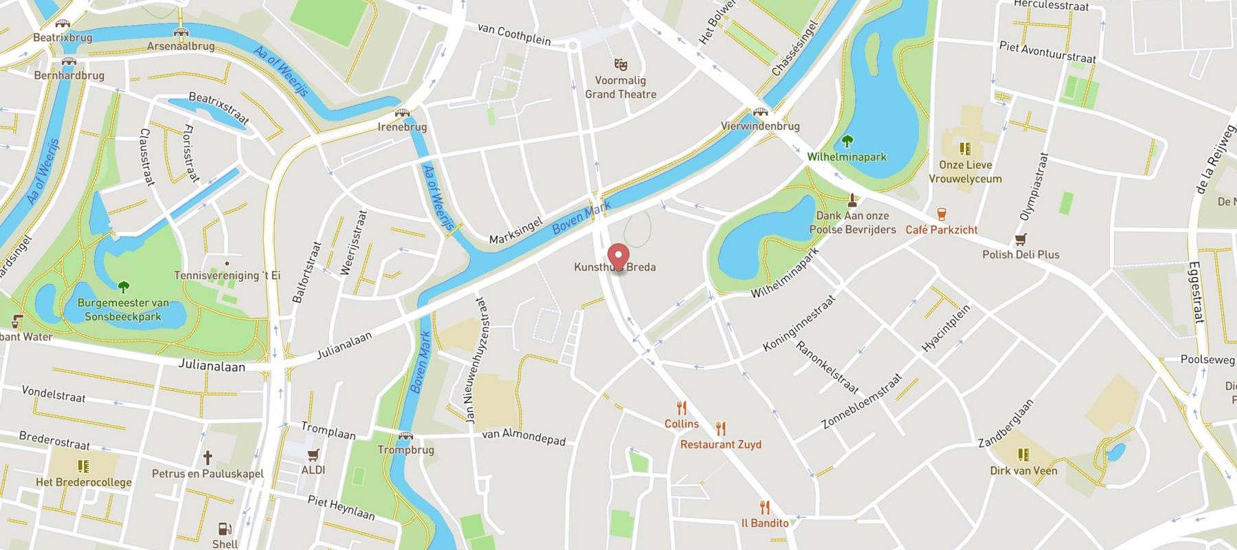 Hemels Breda map