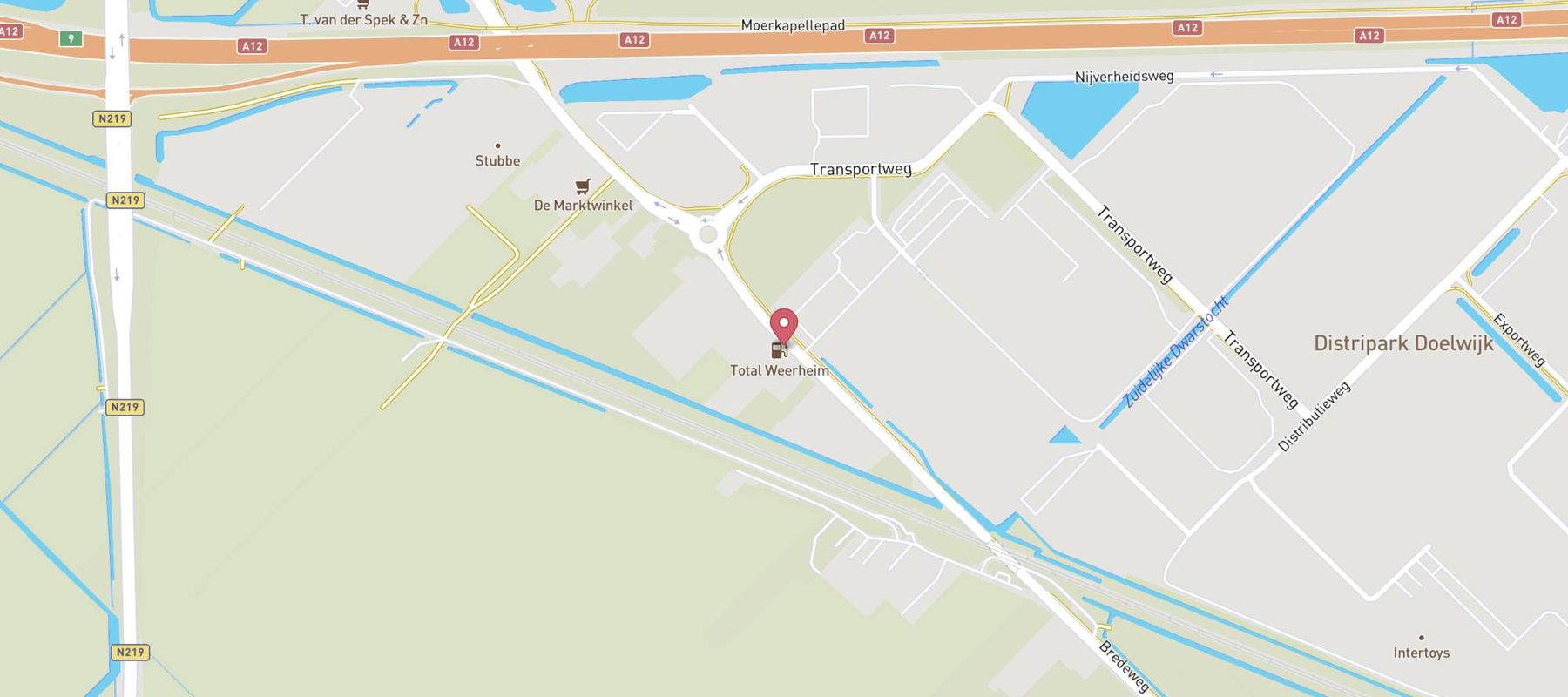 Argos Zevenhuizen, Bredeweg map