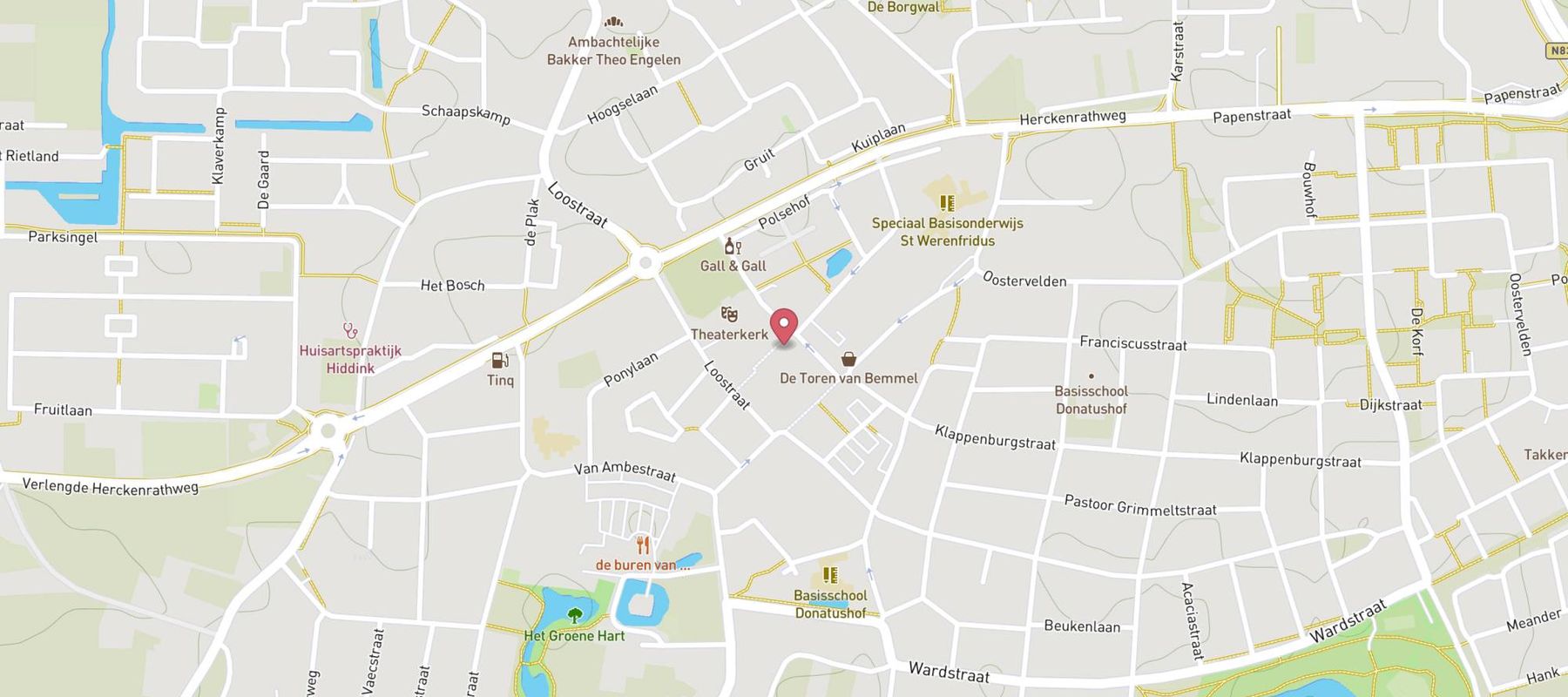 HEMA map