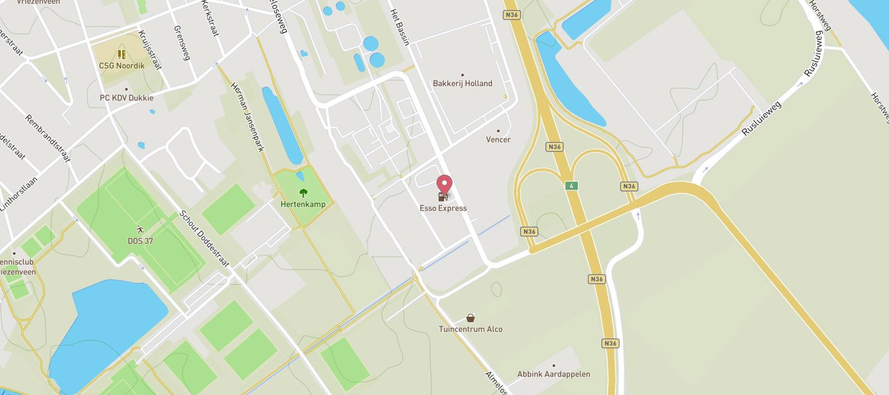 Esso map