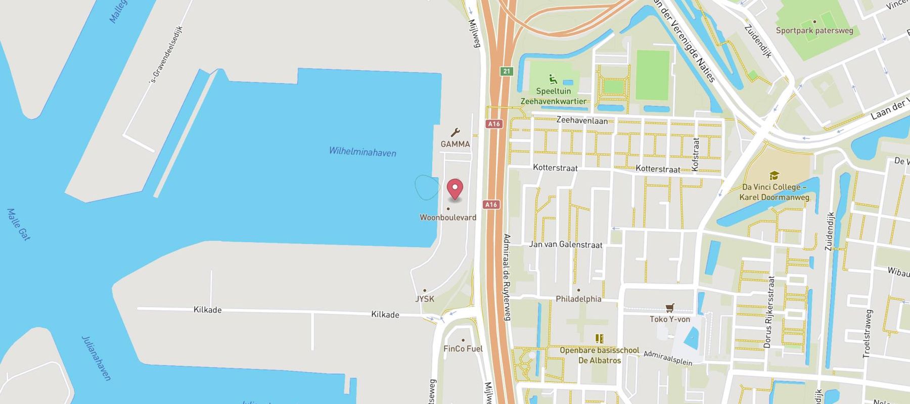 Leen Bakker map