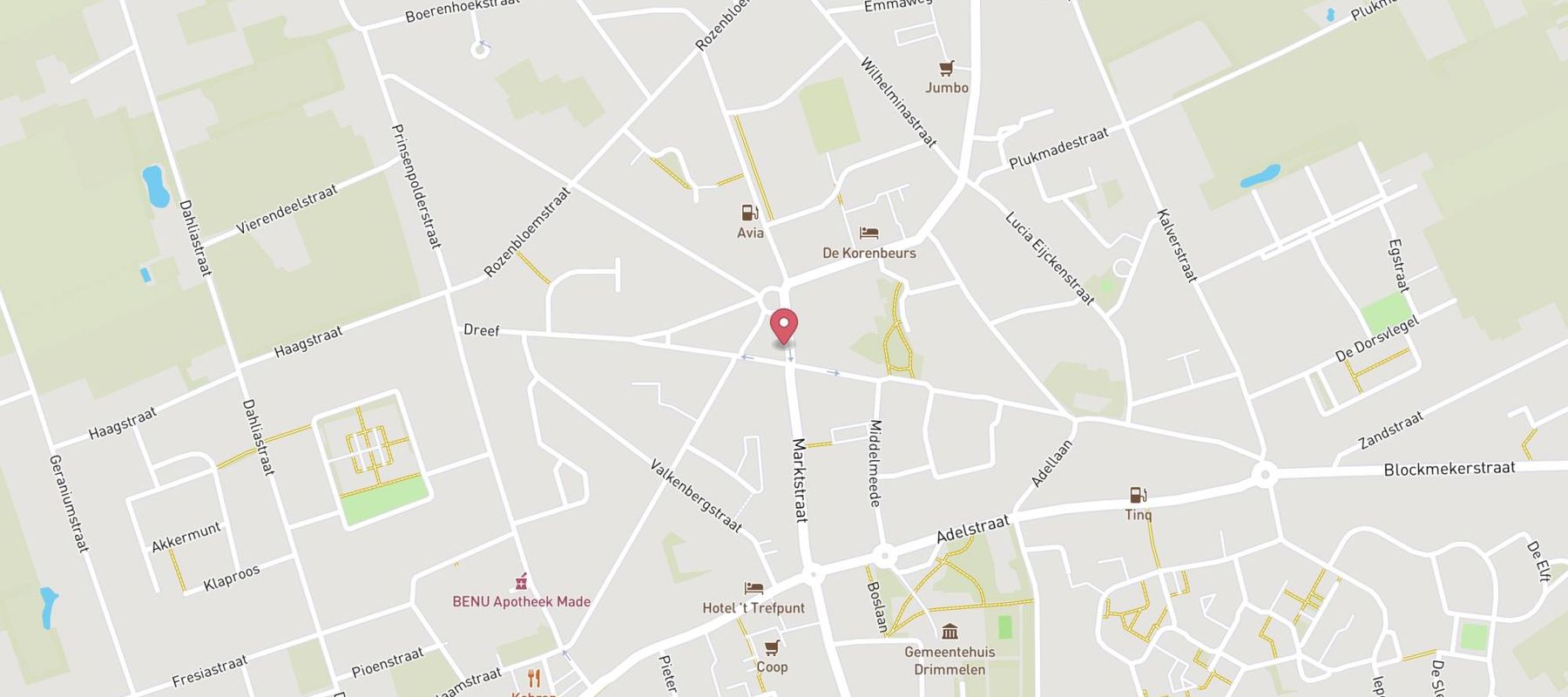 Blokker map