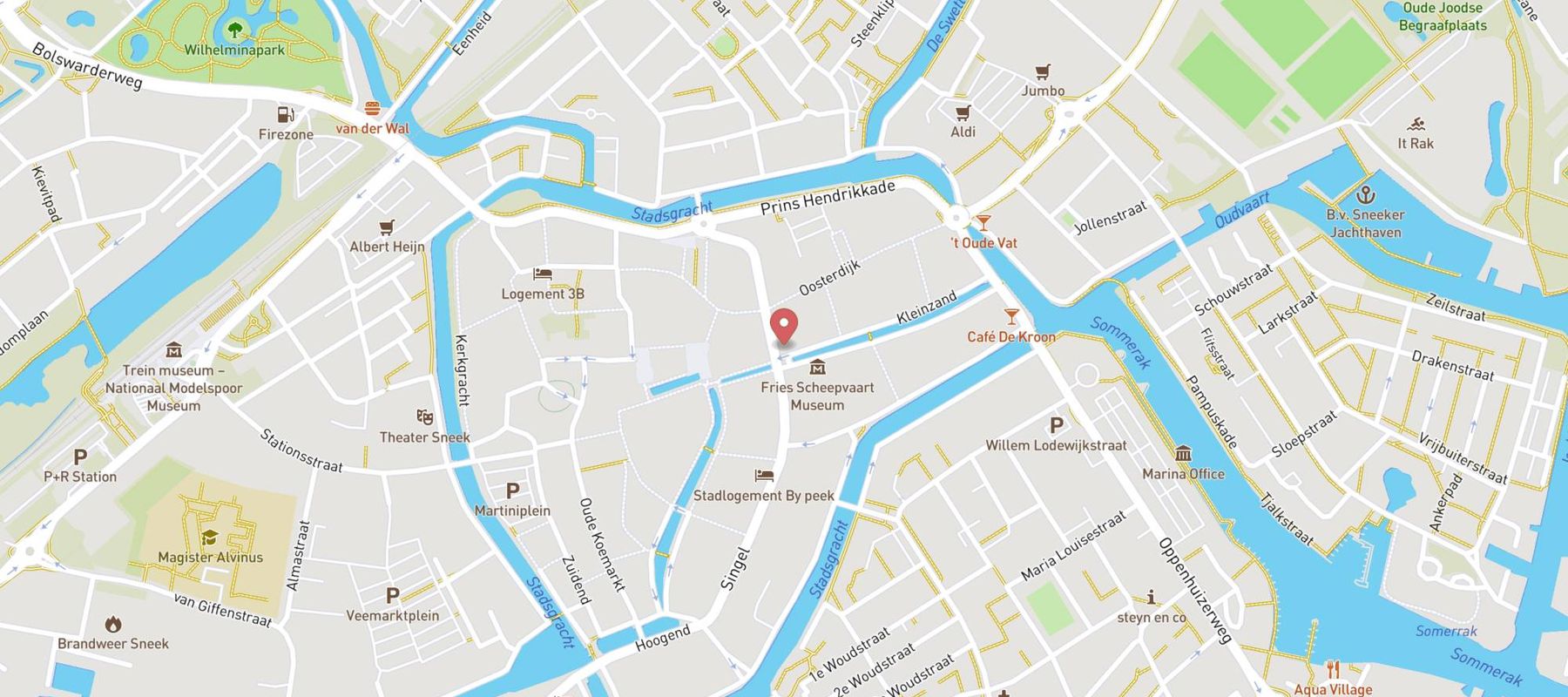 Doppio Espresso Sneek map