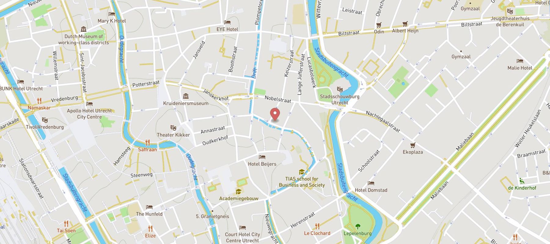 Restaurant Maeve map