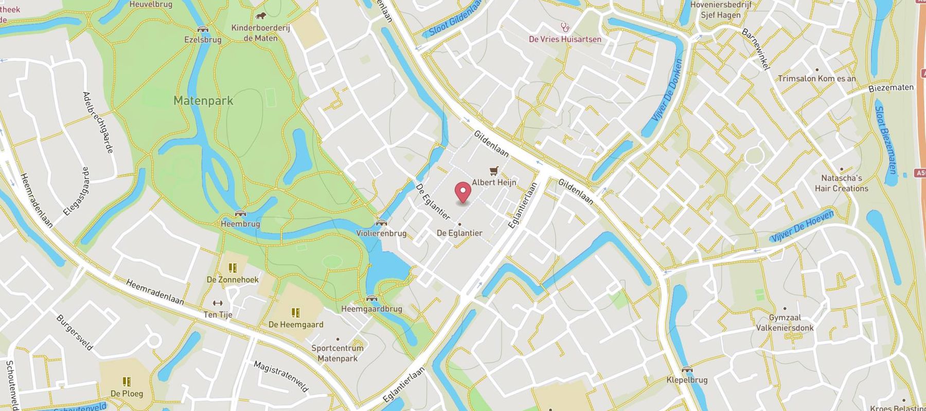 Kruidvat map