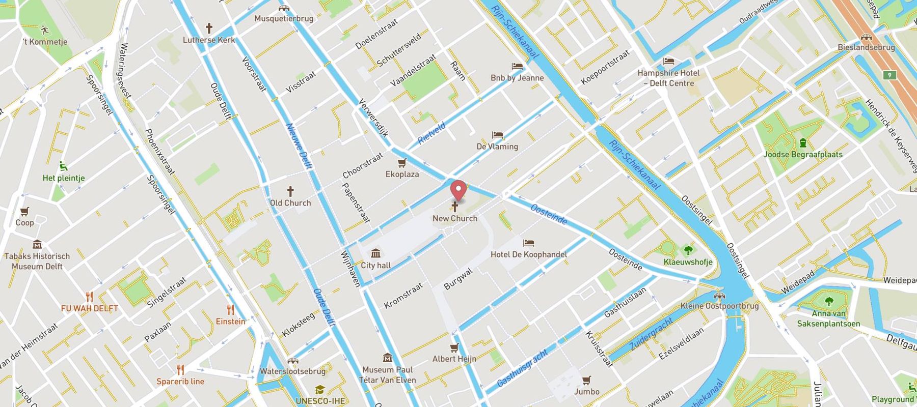 Nieuwe Kerk map