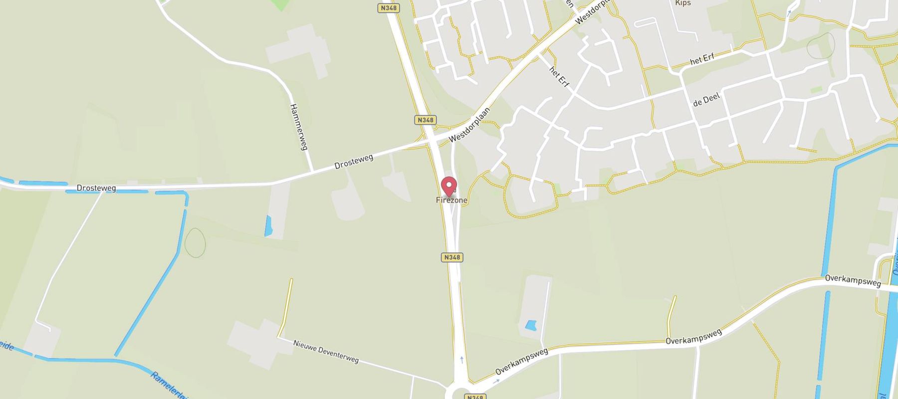 Esso Express map
