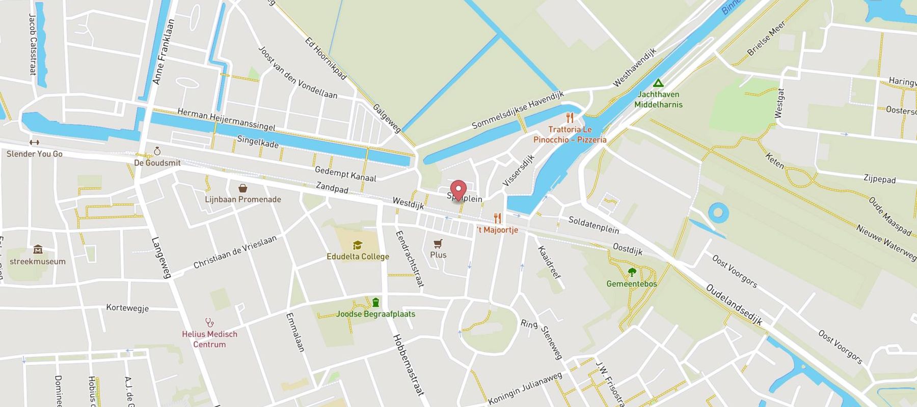 Kruidvat map