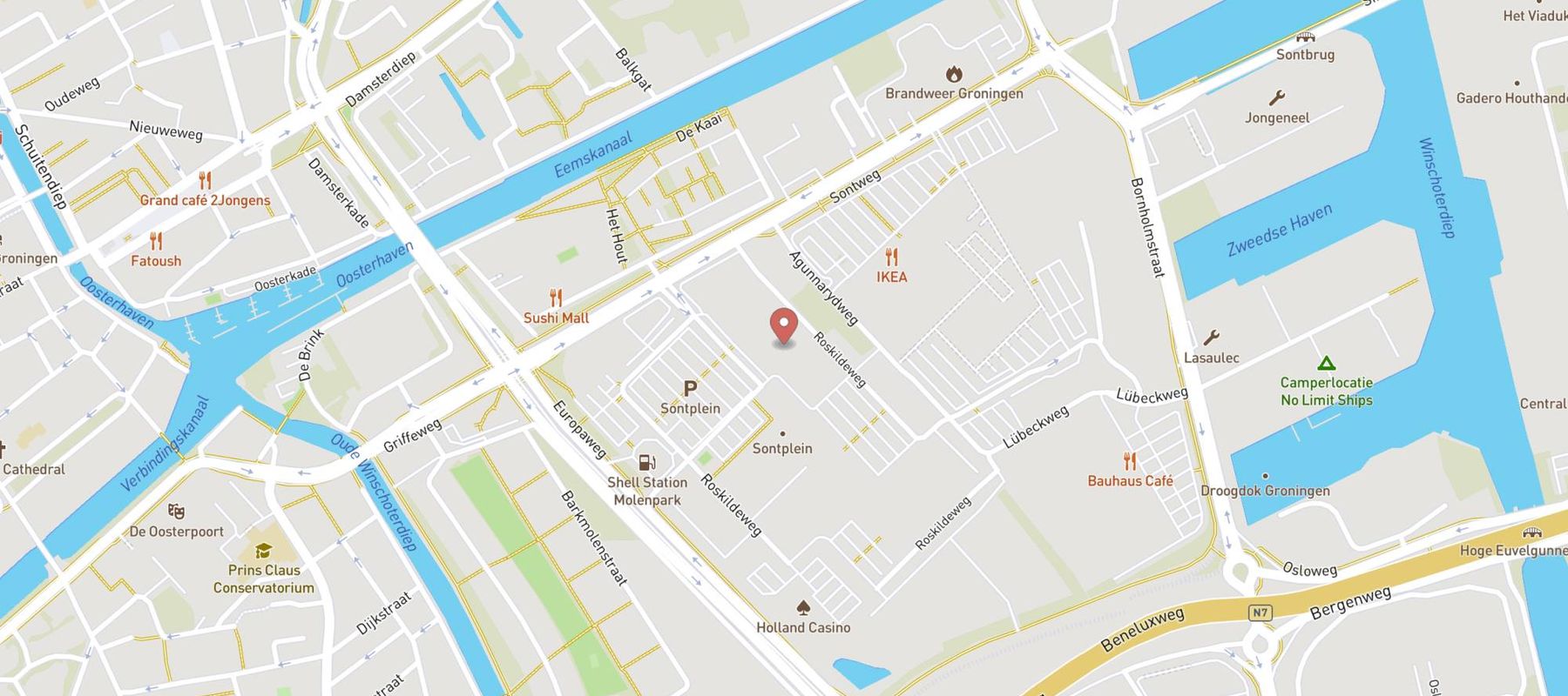 MediaMarkt Groningen Sontplein map