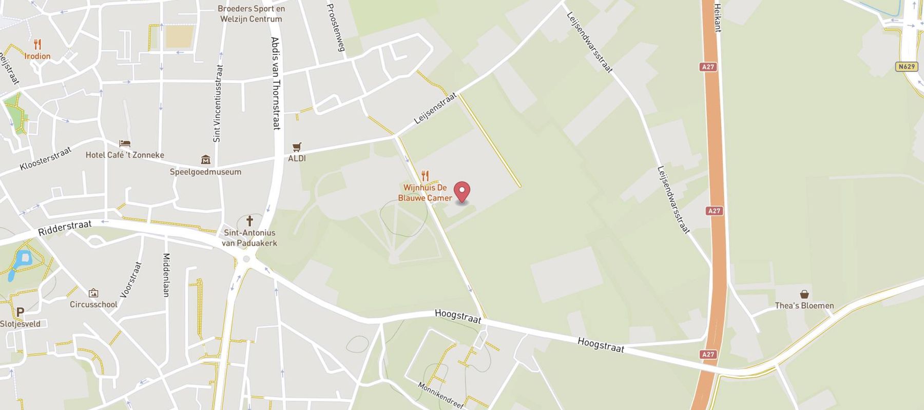 De Blauwe Camer map