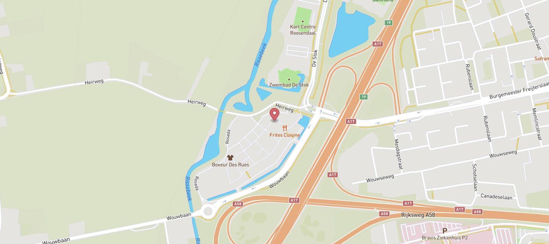 Björn Borg Store map