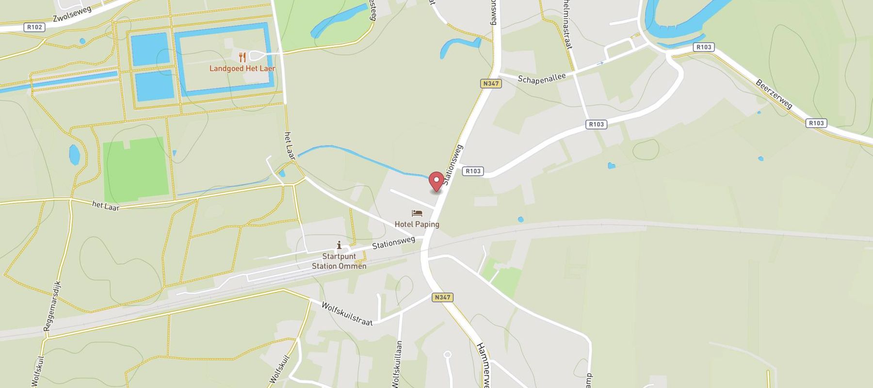 Tamoil Express Ommen map