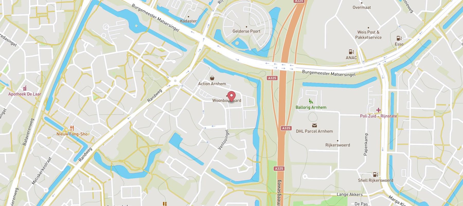 Leen Bakker map