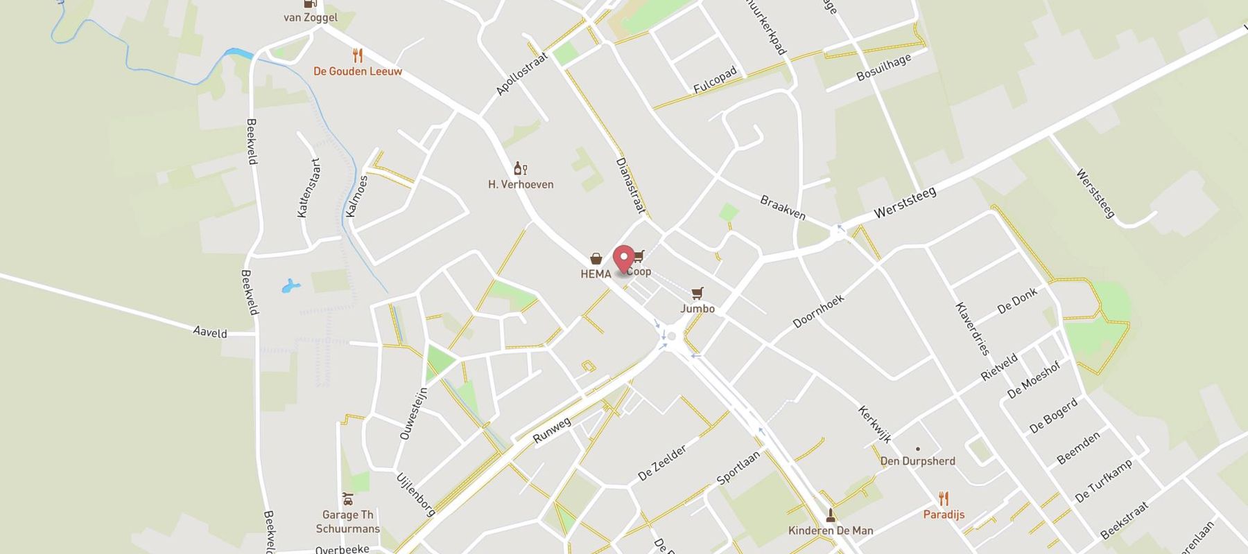 Kruidvat map