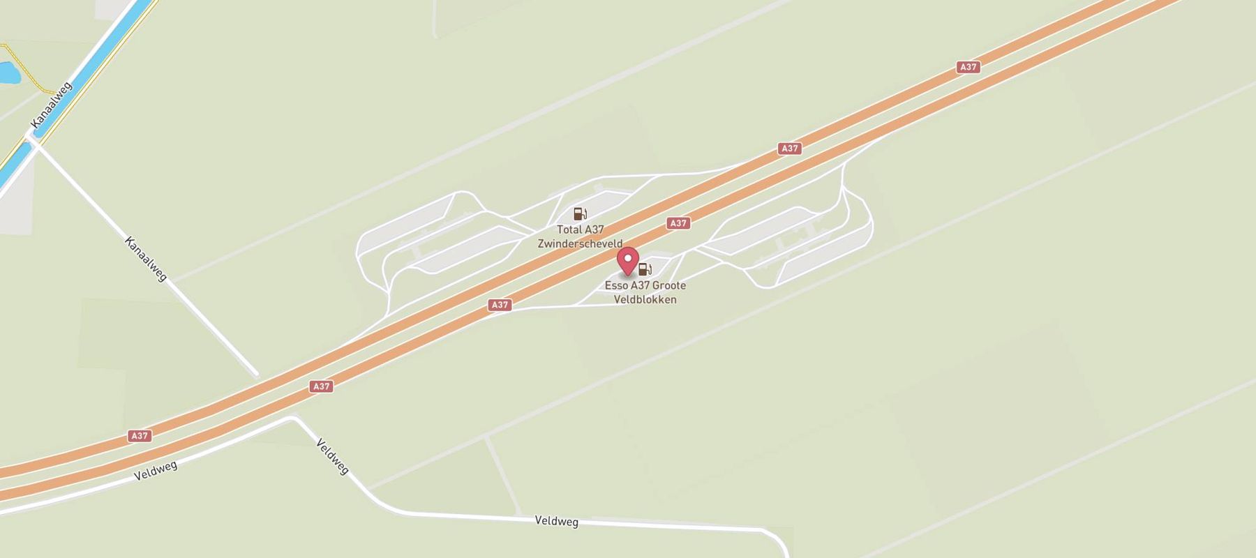 Esso Zwinderen map