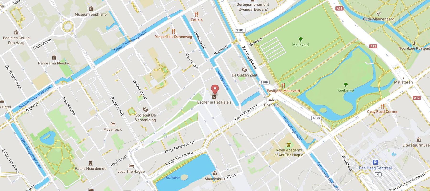 Escher in Het Paleis map