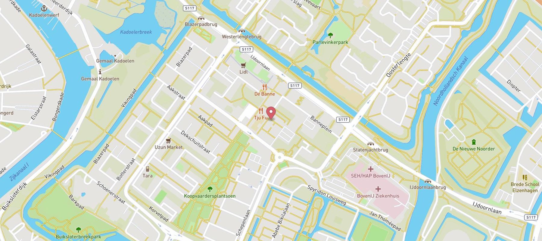 Pearle Opticiens Amsterdam - Bezaanjachtplein map