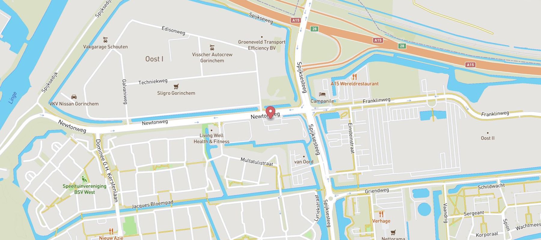 Lukoil Gorinchem map
