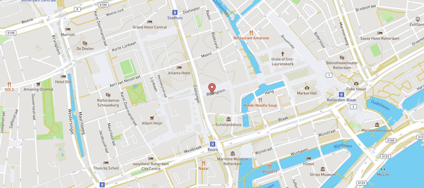 ZARA map