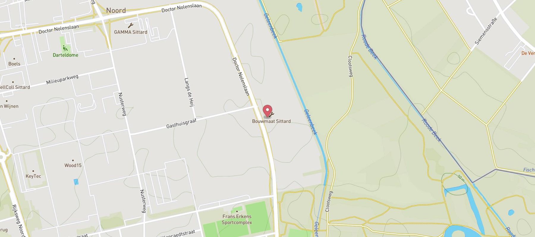 Bouwmaat Sittard map
