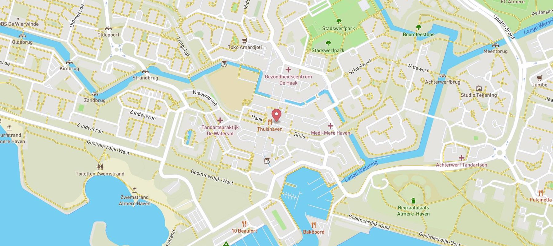Kruidvat map