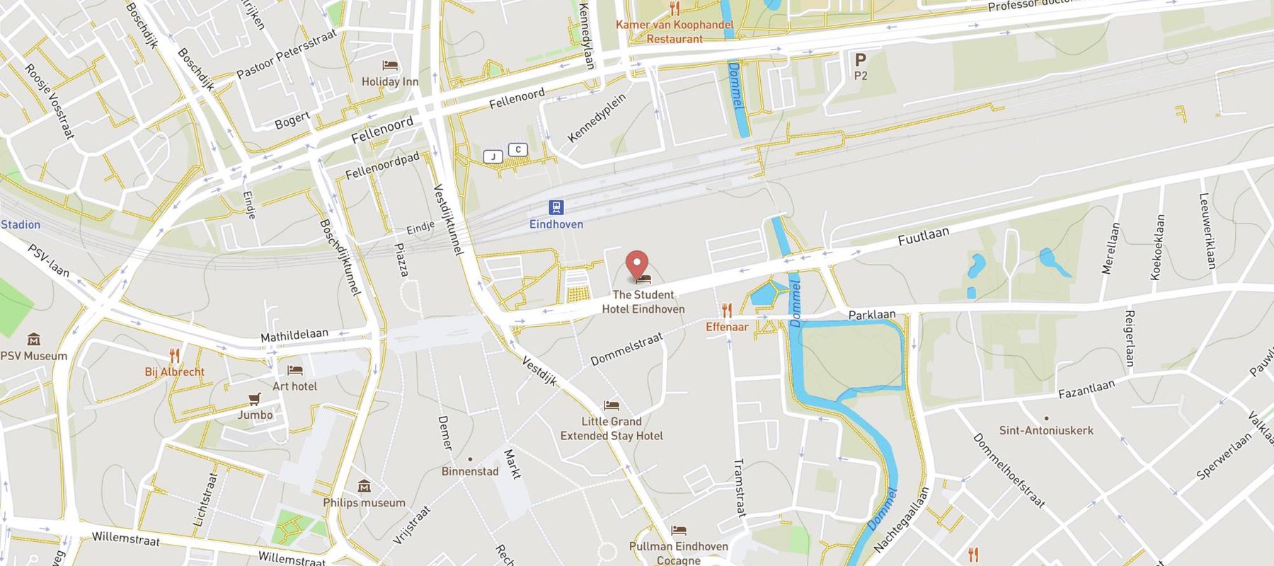 The Student Hotel Eindhoven map